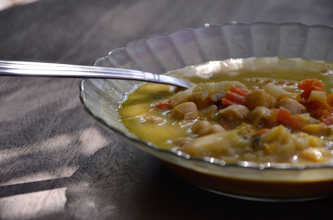 Soupe de pois chiches aux épices et lait de coco | Ma Cuisine Simple et ...
